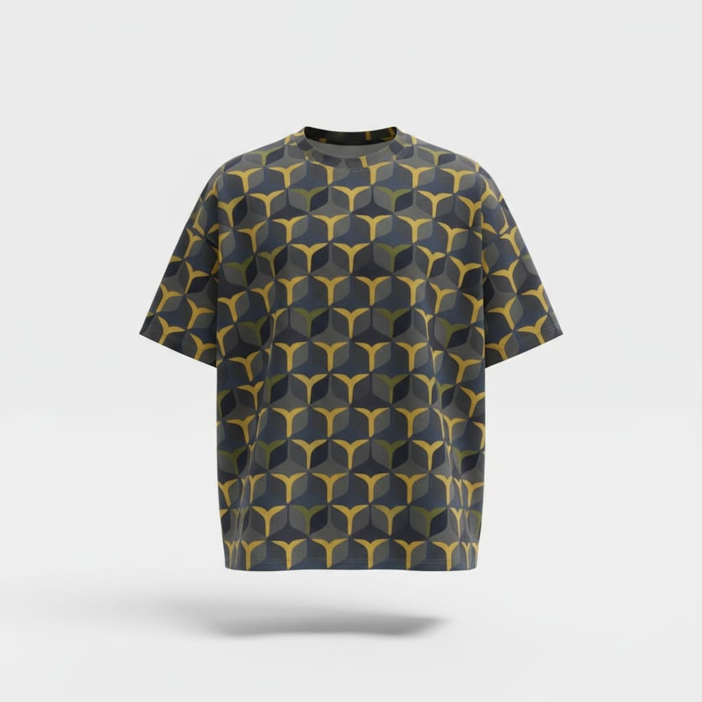 Geometric Pattern T-Shirt