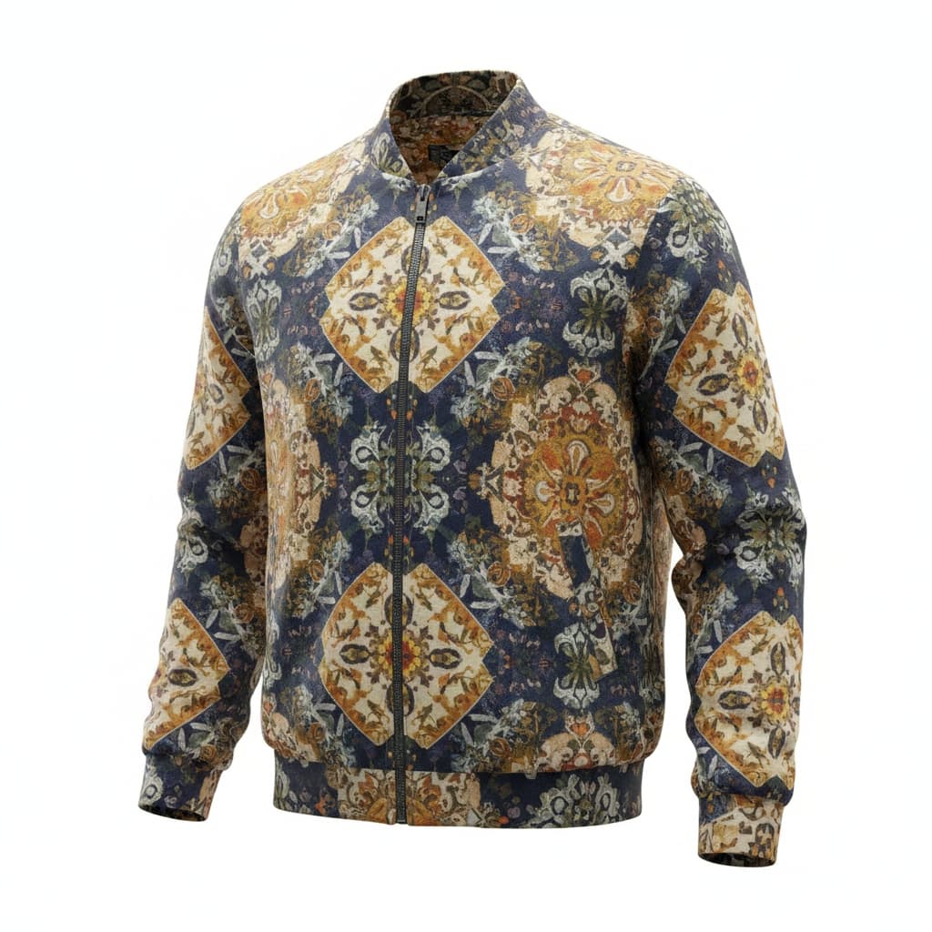 Ornate Bomber Jacket