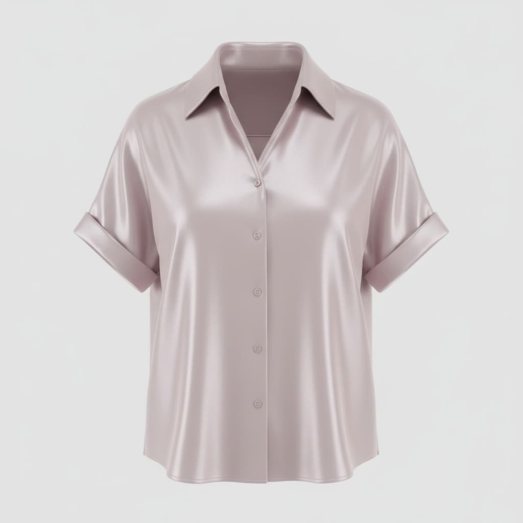 Silk Satin Shirt