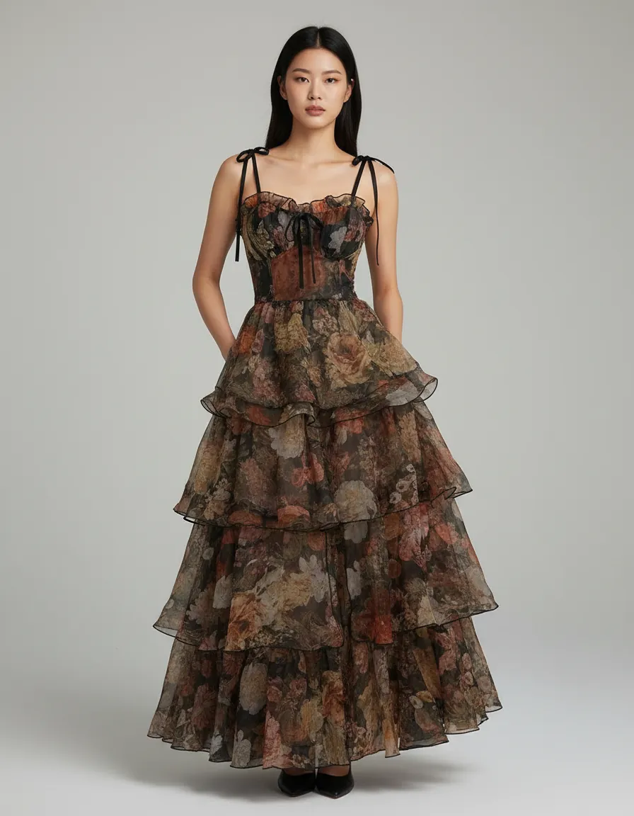 Instagram grid mockup AI fashion generated post 1