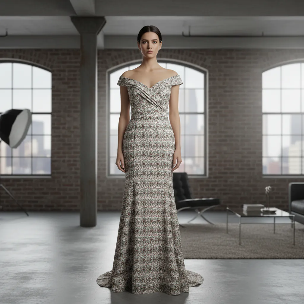 Instagram grid mockup AI fashion generated post 5