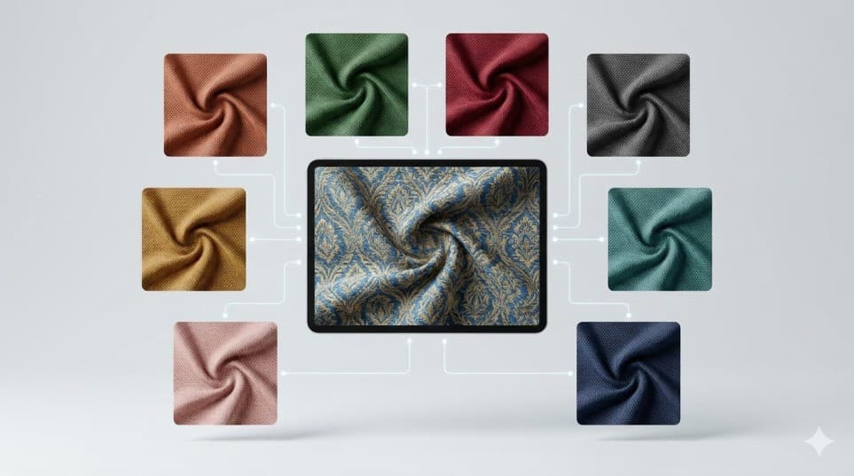 AI Tool for Color Variant Generation: How It Works for Textile & Fashion Businesses