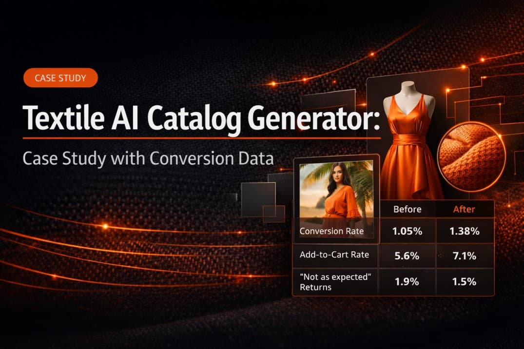 Textile AI Catalog Generator: Case Study with Conversion Data