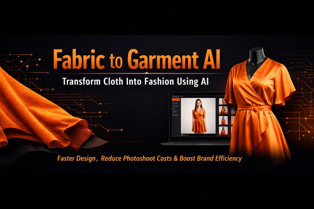 Fabric to Garment AI: How Fashion Brands Cut Photoshoot Costs by 80%