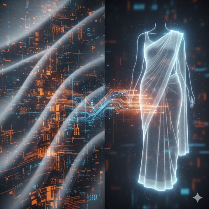 How AI Transforms Fabric to Garment with VTON in Indian Textiles