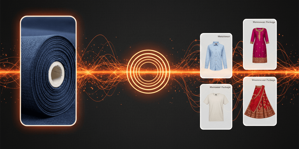 One Click Fabric to Garment Packages for Faster Catalogs