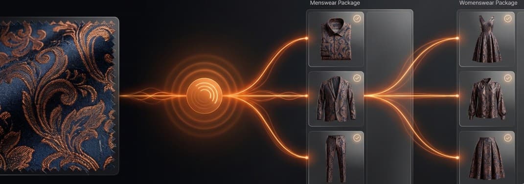 Fabric to Garment Package Launch Turning Fabric Into Full Outfits