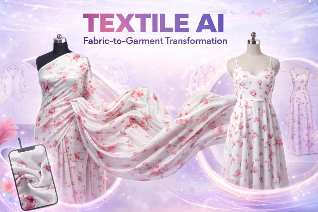 Textile AI: The Complete Guide to Fabric-to-Garment Transformation Using AI
